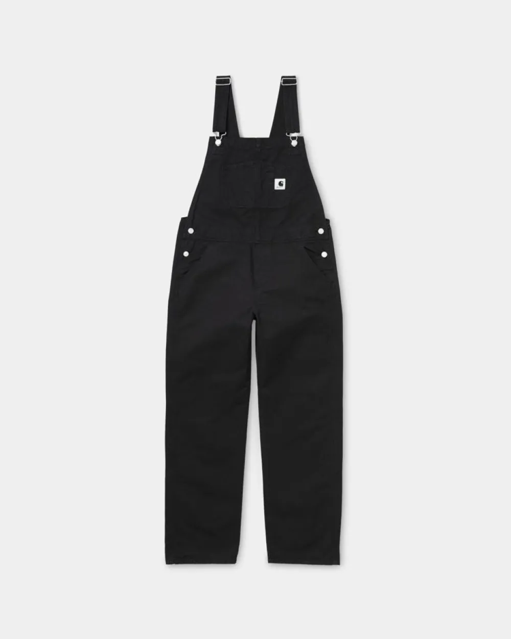 Kvinder Carhartt WIP Damesmaek Overall Lige - Boremaskine | Sort