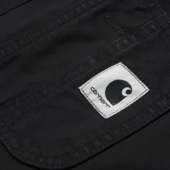 Kvinder Carhartt WIP Damesmaek Overall Lige - Boremaskine | Sort