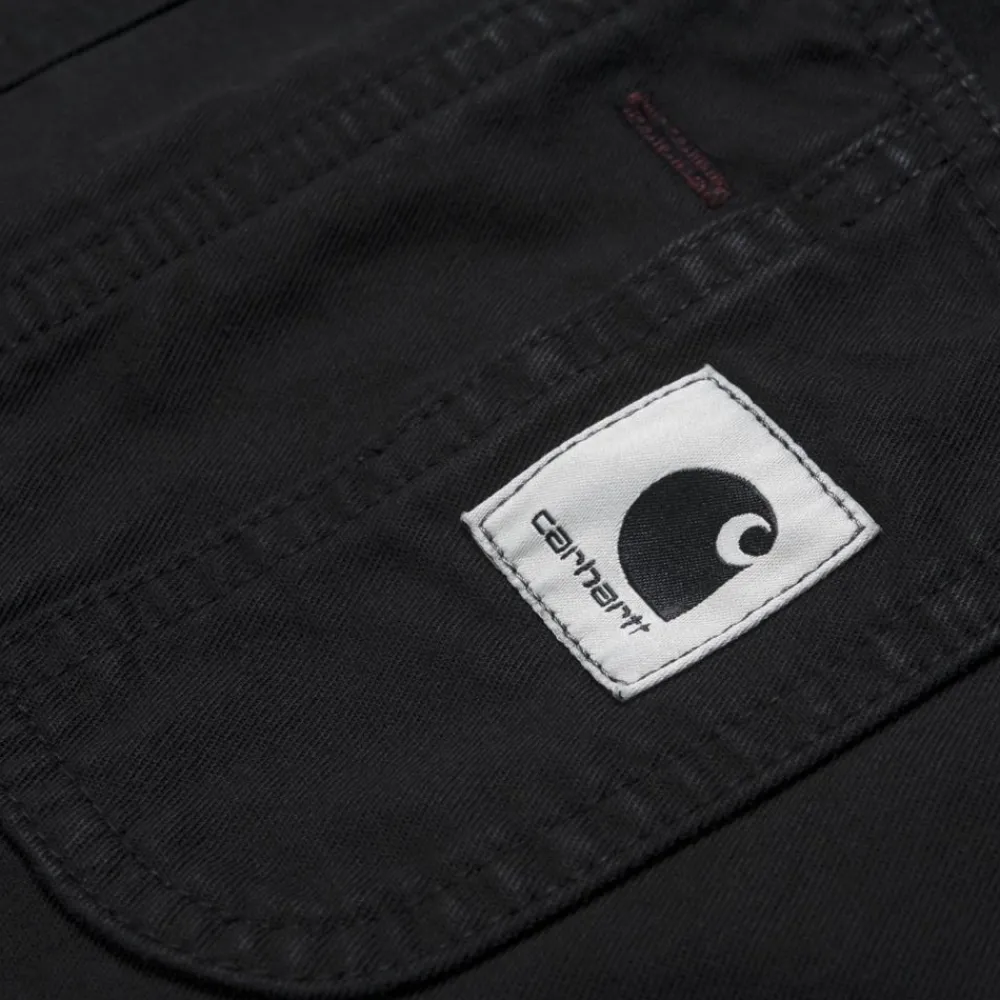 Kvinder Carhartt WIP Damesmaek Overall Lige - Boremaskine | Sort