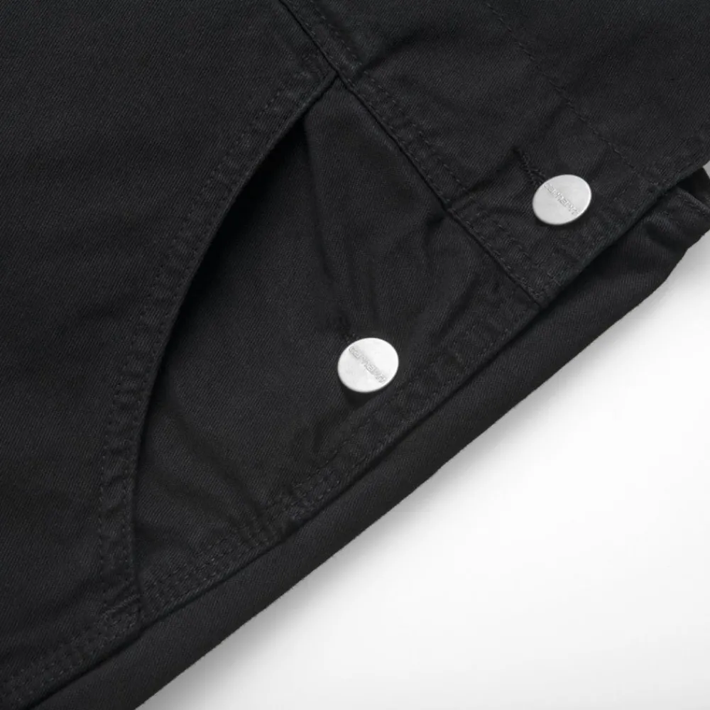 Kvinder Carhartt WIP Damesmaek Overall Lige - Boremaskine | Sort