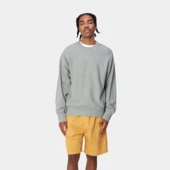 Mænd Carhartt WIP Dawson Sweatshirt | Gra Lyng