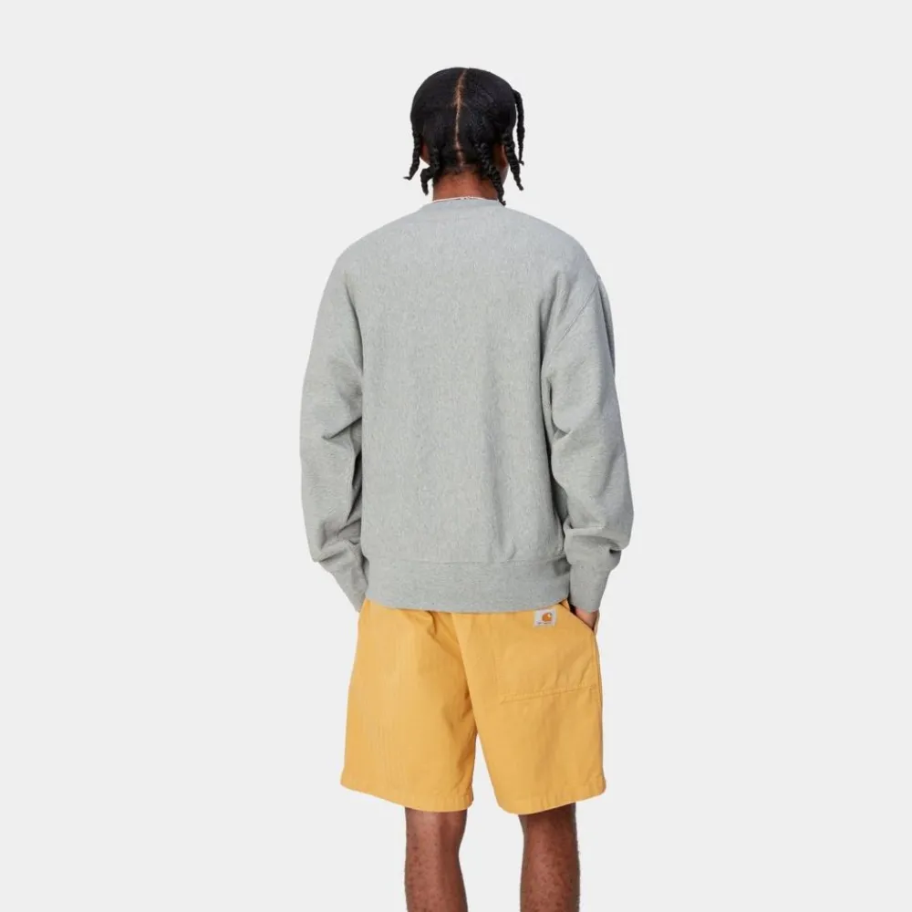Mænd Carhartt WIP Dawson Sweatshirt | Gra Lyng