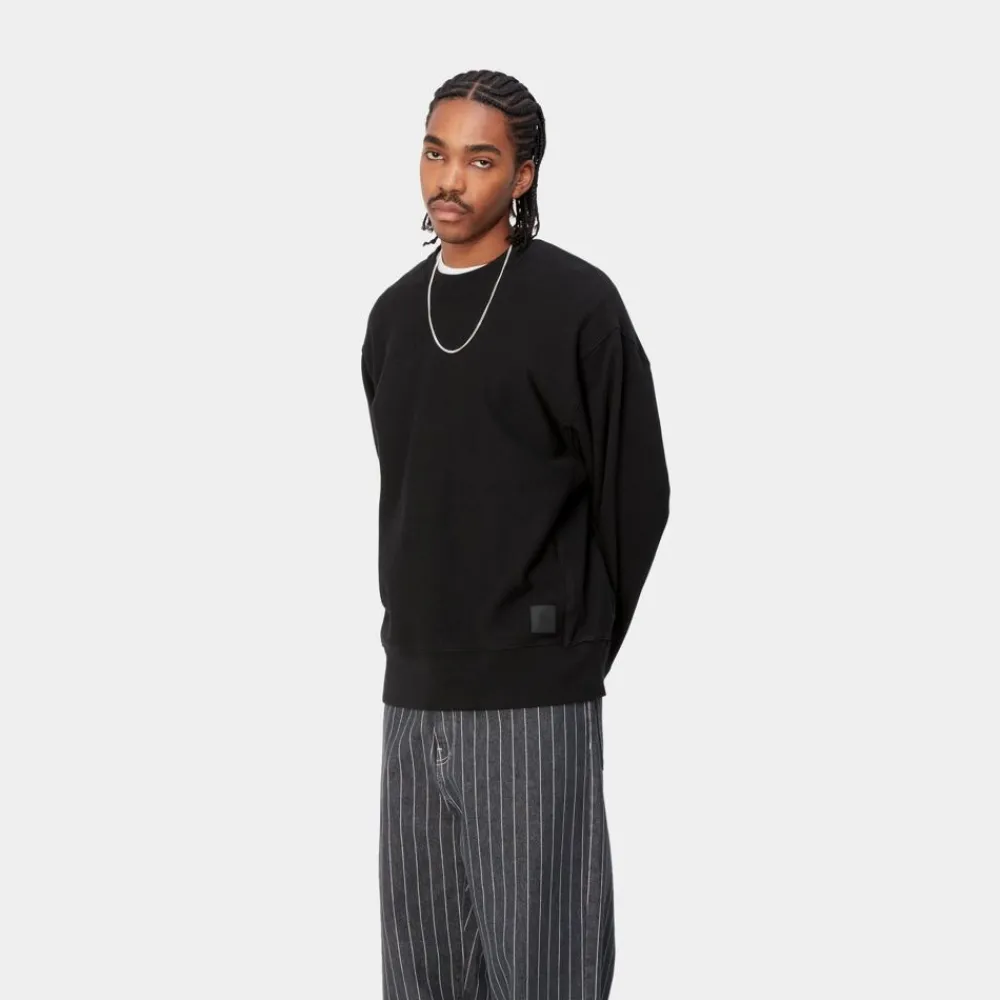 Mænd Carhartt WIP Dawson Sweatshirt | Sort