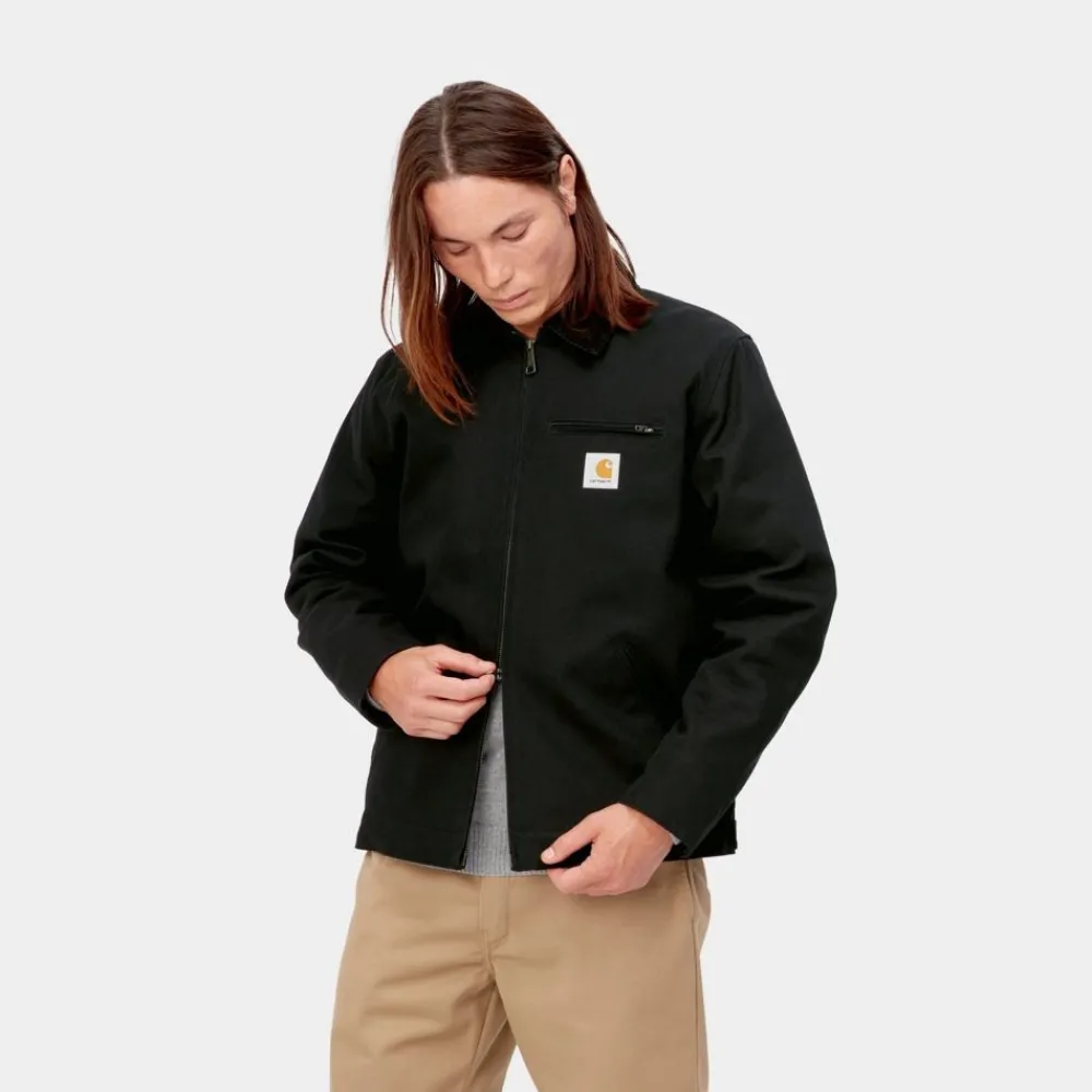 Mænd Carhartt WIP Detroit Jacket (Vinter) | Sort (Stiv)