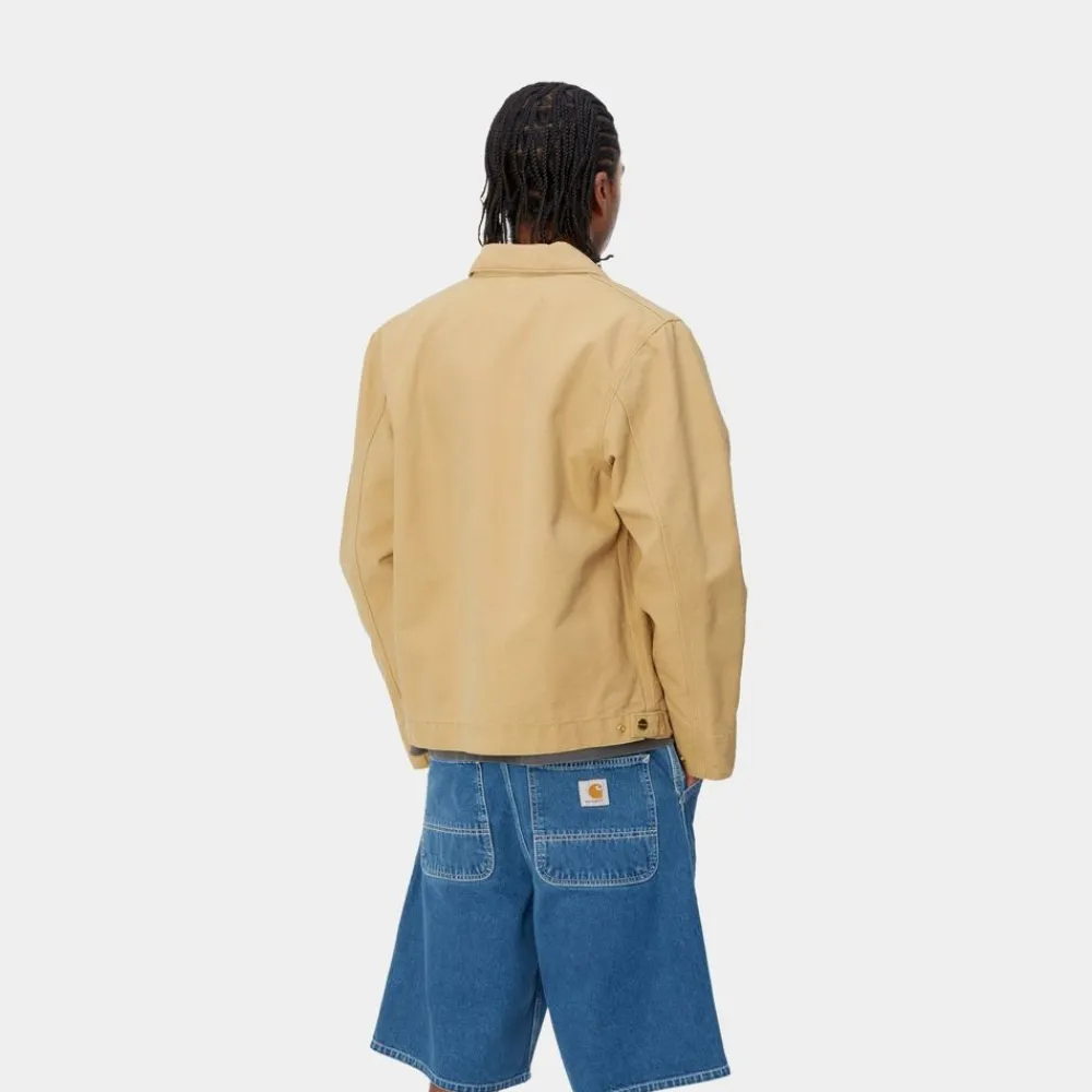 Mænd Carhartt WIP Detroit Jakke (Forar) | Bourbon (Aeldret Laerred)