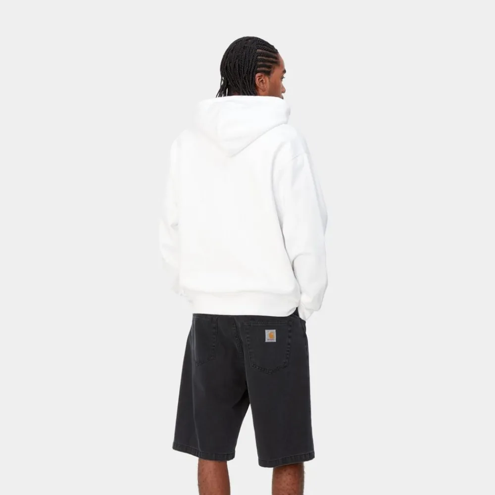 Mænd Carhartt WIP Drip Sweatshirt Med Haette | Hvid