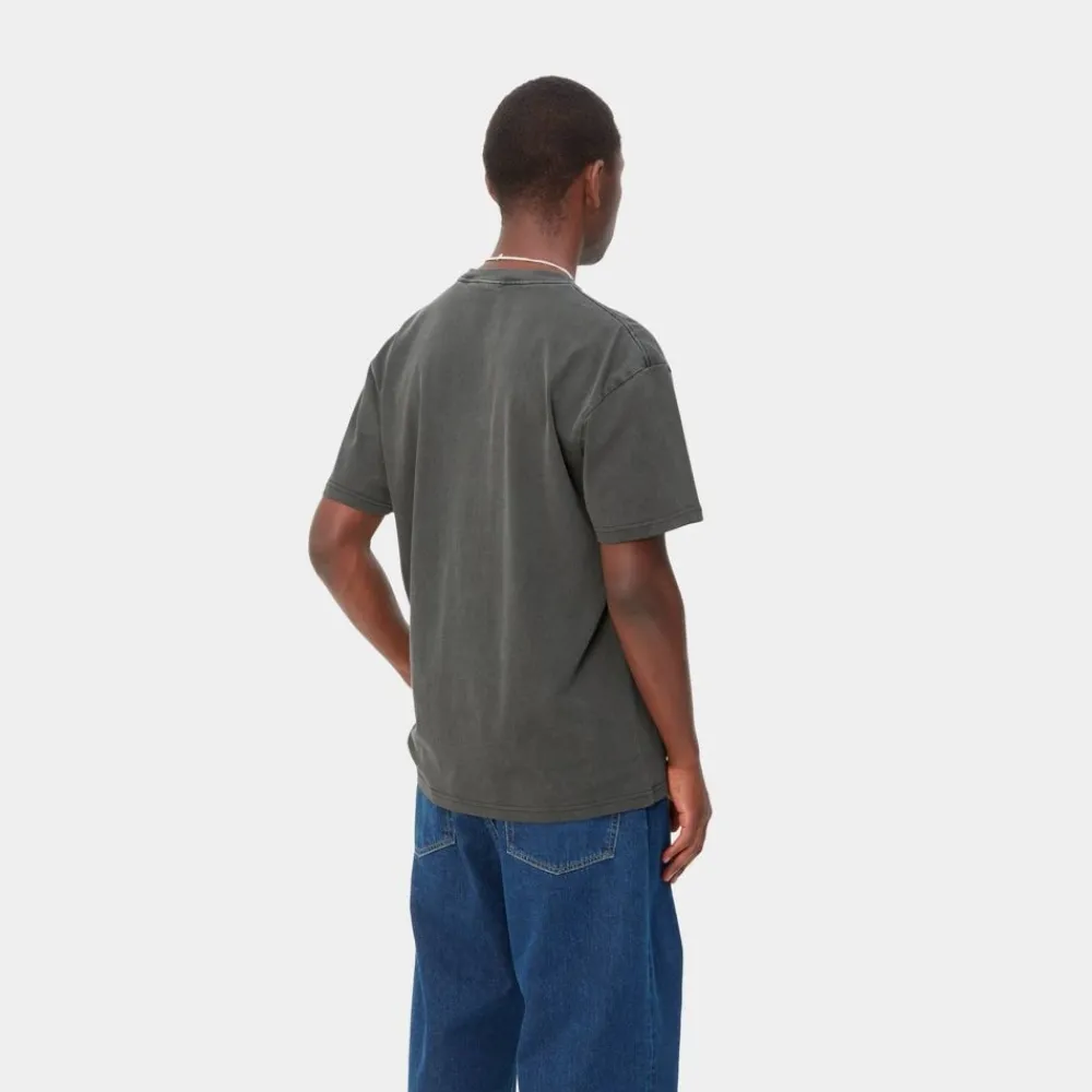 Mænd Carhartt WIP Duster T-Shirt | Sort (Beklaedningsgenstand Farvet)