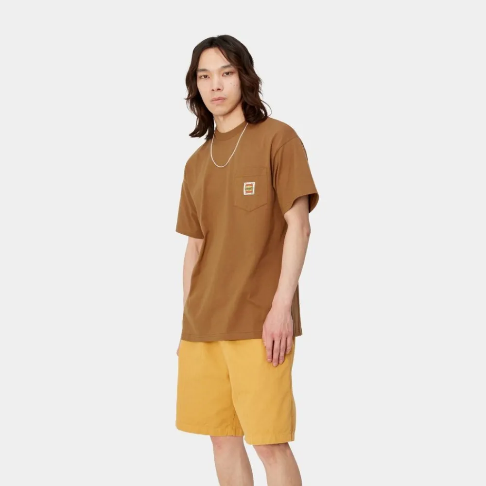 Mænd Carhartt WIP Field Pocket T-Shirt | Hamilton Brown