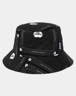 Mænd Carhartt WIP Grafisk Bucket Hat | Sort Hjerte Bandana Print