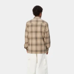 Mænd Carhartt WIP Hadley Ternet Skjorte | Laeder
