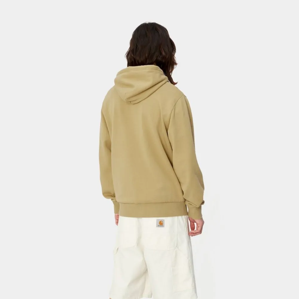 Mænd Carhartt WIP Haettetroje Med Script-Broderi | Agat