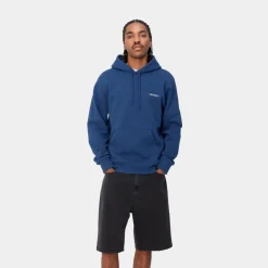 Mænd Carhartt WIP Haettetroje Med Script-Broderi | Aeldre