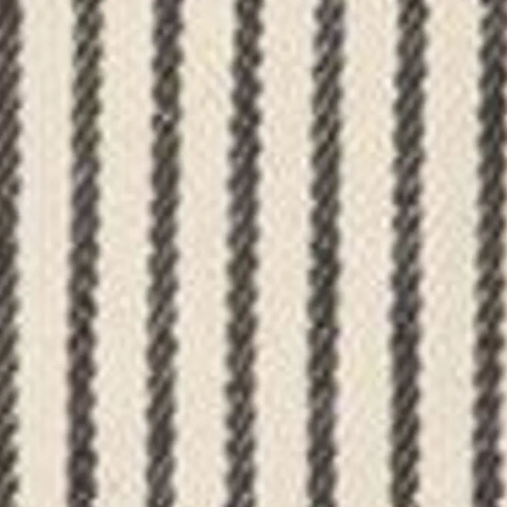 Kvinder Carhartt WIP Haywood Stripe Coat | Voks / Sort