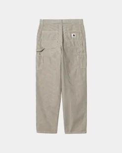 Kvinder Carhartt WIP Haywood Stripe Single Knee Buks | Voks / Sort