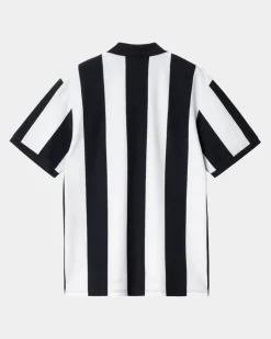 Mænd Carhartt WIP Hinton Stripe Polo | Dark Navy