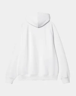 Mænd Carhartt WIP Hocus Pocus Sweatshirt Med Haette | Hvid Sort