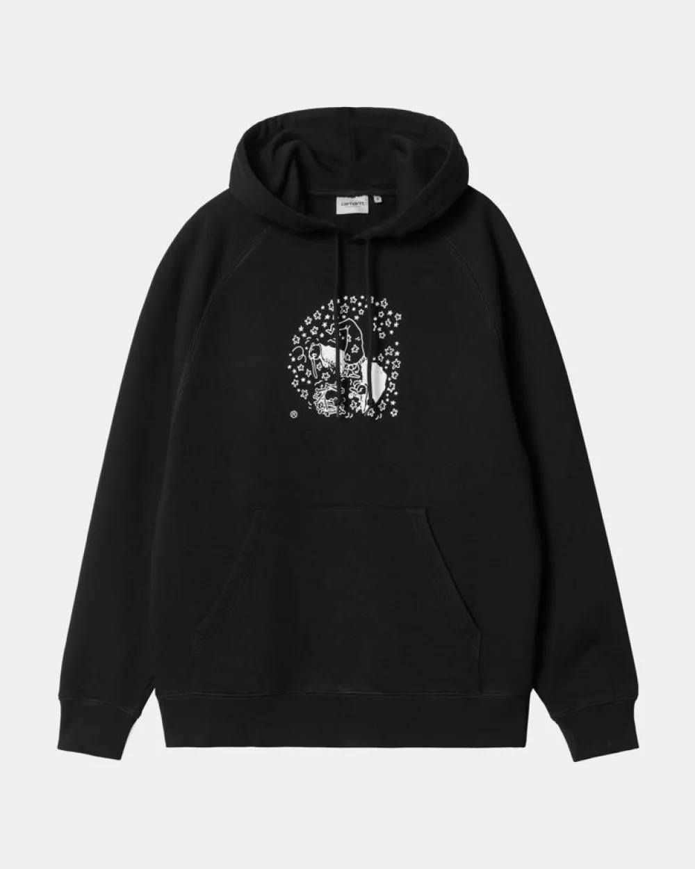 Mænd Carhartt WIP Hocus Pocus Sweatshirt Med Haette | Sort Hvid