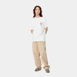 Mænd Carhartt WIP Ikoner T-Shirt | Hvid Sort