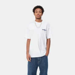 Mænd Carhartt WIP Ink Bleed T-Shirt | Hvid