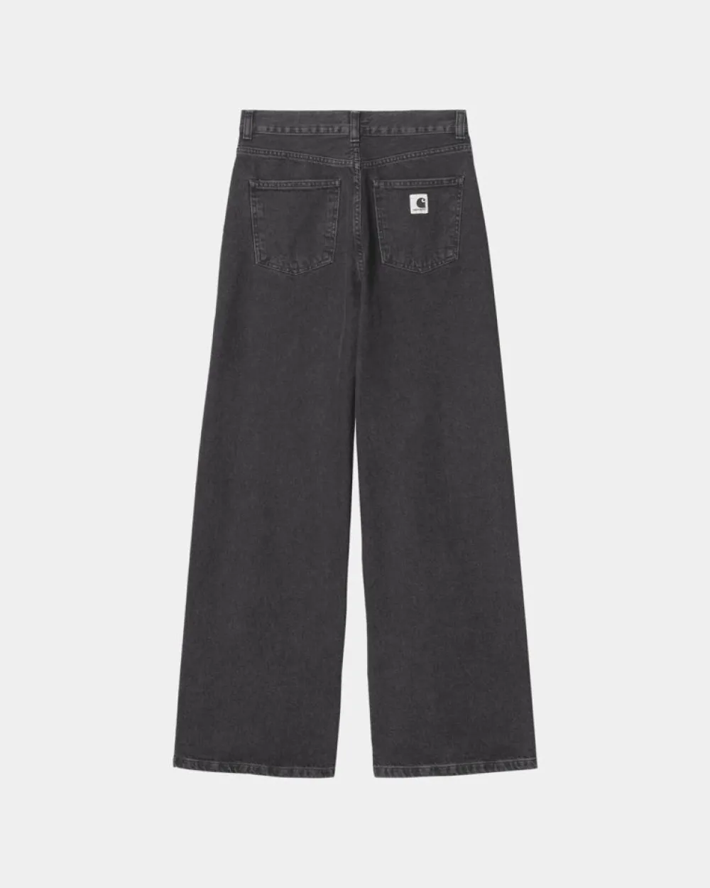 Kvinder Carhartt WIP Jane Pant | Sort (Heavy Stone Vask)