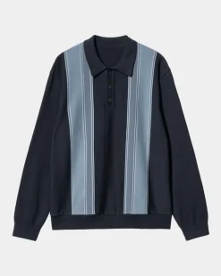 Mænd Carhartt WIP Kendricks Polo | Dark Navy