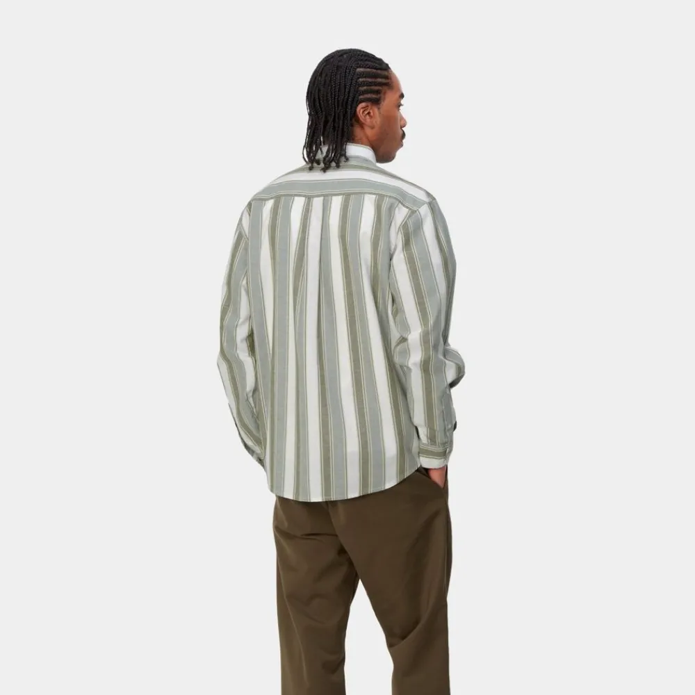 Mænd Carhartt WIP Kendricks Stripe Shirt | Dundee / Park