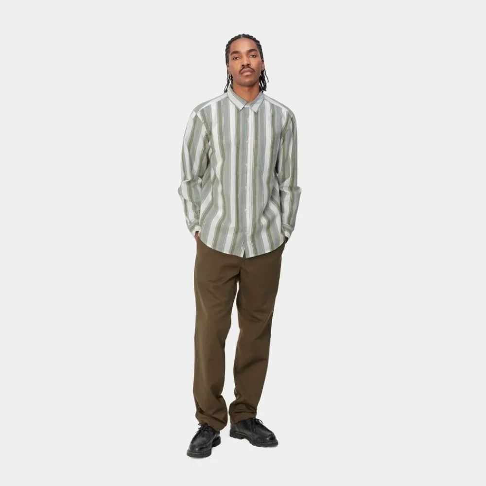 Mænd Carhartt WIP Kendricks Stripe Shirt | Dundee / Park