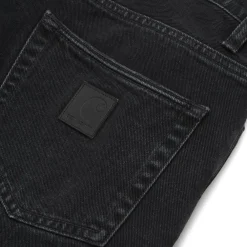 Mænd Carhartt WIP Klondike Pant - Maitland Denim | Sort (Stenvasket)