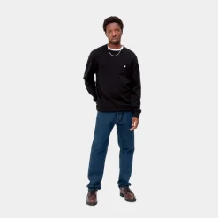 Mænd Carhartt WIP Klondike Pant - Maitland Denim | Bla (Stenvasket)