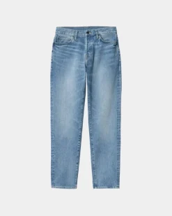 Mænd Carhartt WIP Klondike Pant - Maitland Denim | Bla (Let Brugt Vask)