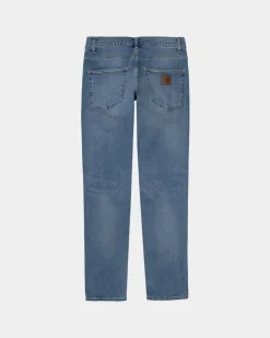 Mænd Carhartt WIP Klondike Pant - Stretch Denim | Bla (Slidt Bleget)
