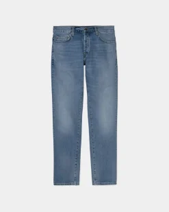 Mænd Carhartt WIP Klondike Pant - Stretch Denim | Bla (Slidt Bleget)
