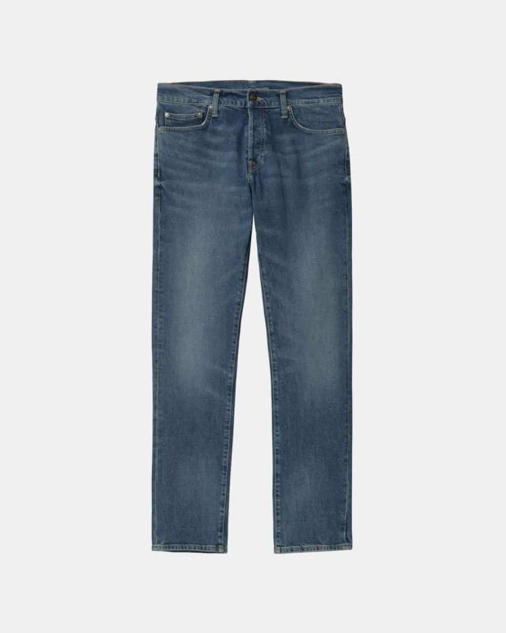 Mænd Carhartt WIP Klondike Pant - Stretch Denim | Bla (Middel Brugt Vask)