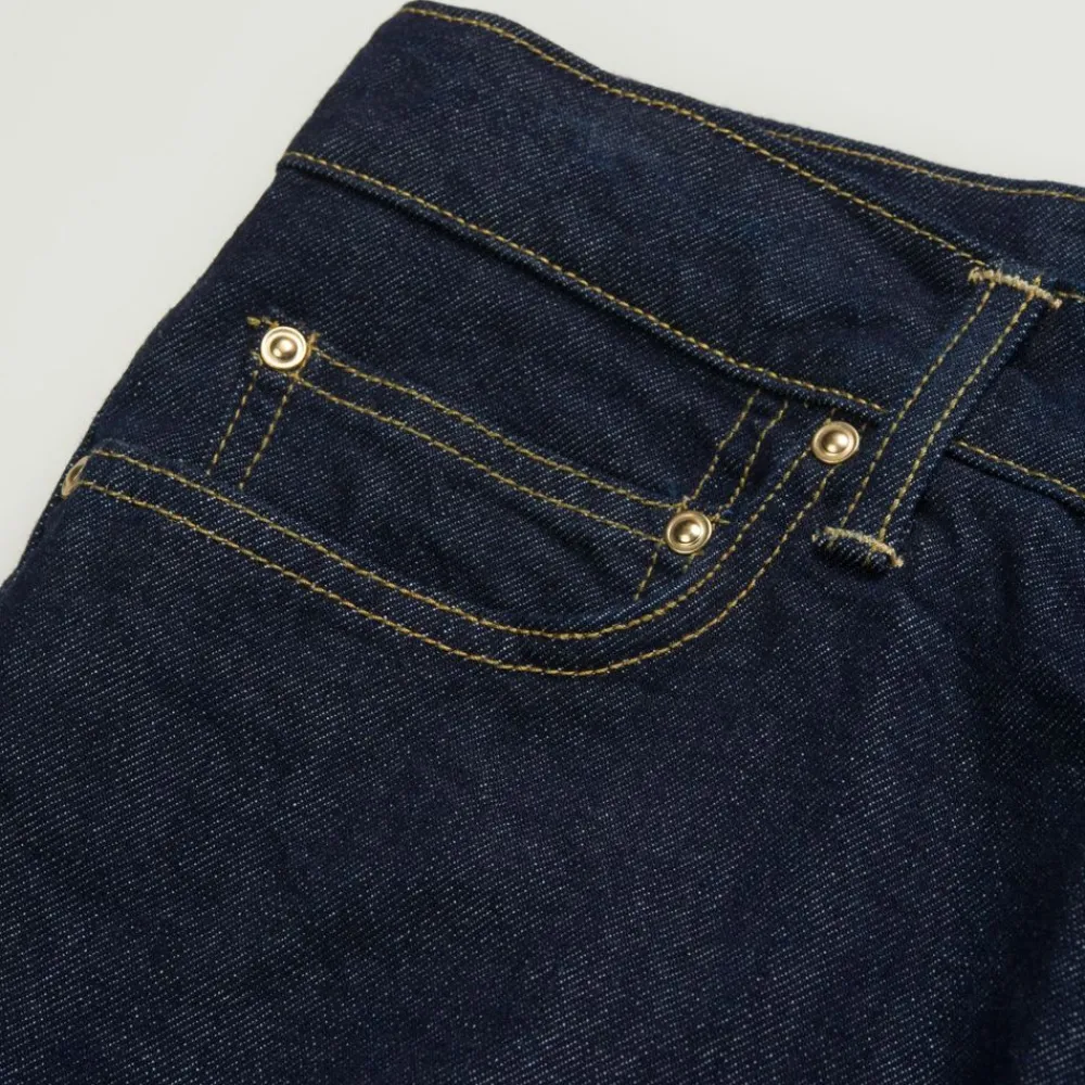 Mænd Carhartt WIP Klondike Pant - Stretch Denim | Bla (Skyllet)