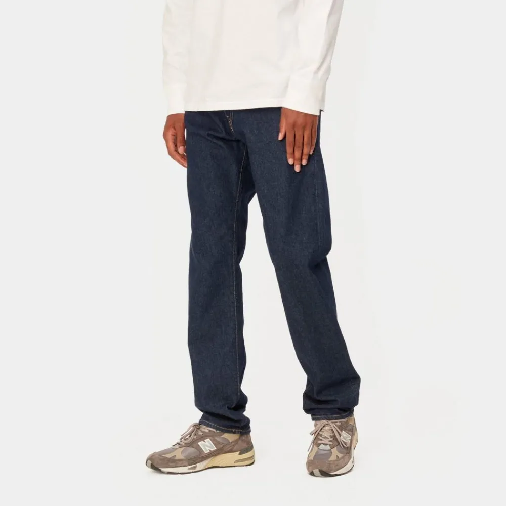 Mænd Carhartt WIP Klondike Pant - Stretch Denim | Bla (Skyllet)
