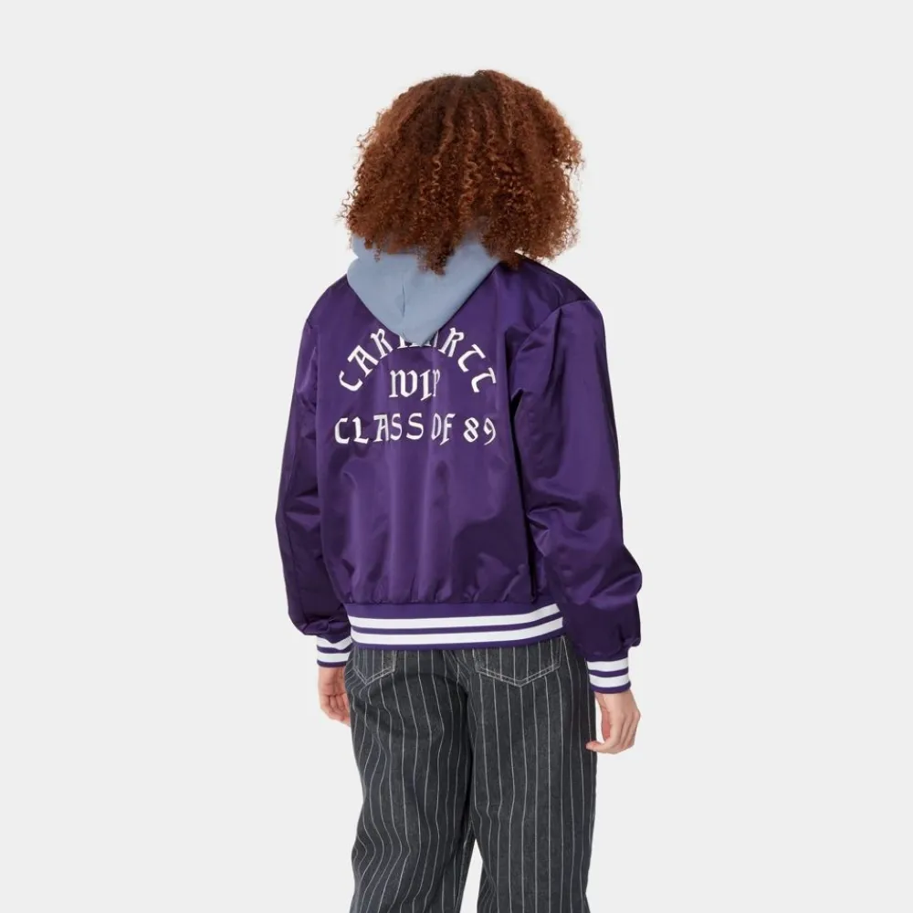 Kvinder Carhartt WIP Kvinder Klasse 89 Bomberjakke | Tyrian