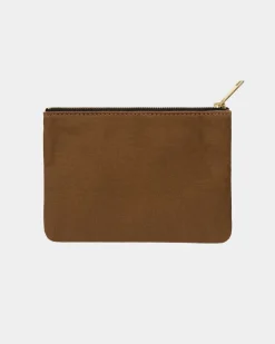 Mænd Carhartt WIP Laerred Grafisk Lynlas Tegnebog | Hamilton Brown Sikkerhedsnalsbroderi