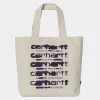 Carhartt WIP Laerred Grafisk Tote Stor | Wax Ink Bleed Print