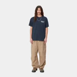 Mænd Carhartt WIP Less Troubles T-Shirt | Bla / Voks