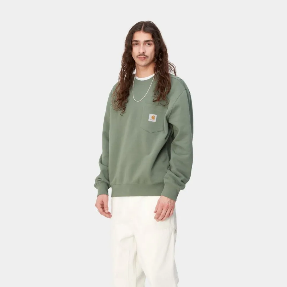 Mænd Carhartt WIP Lomme Sweatshirt | Parkere