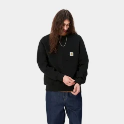 Mænd Carhartt WIP Lomme Sweatshirt | Sort