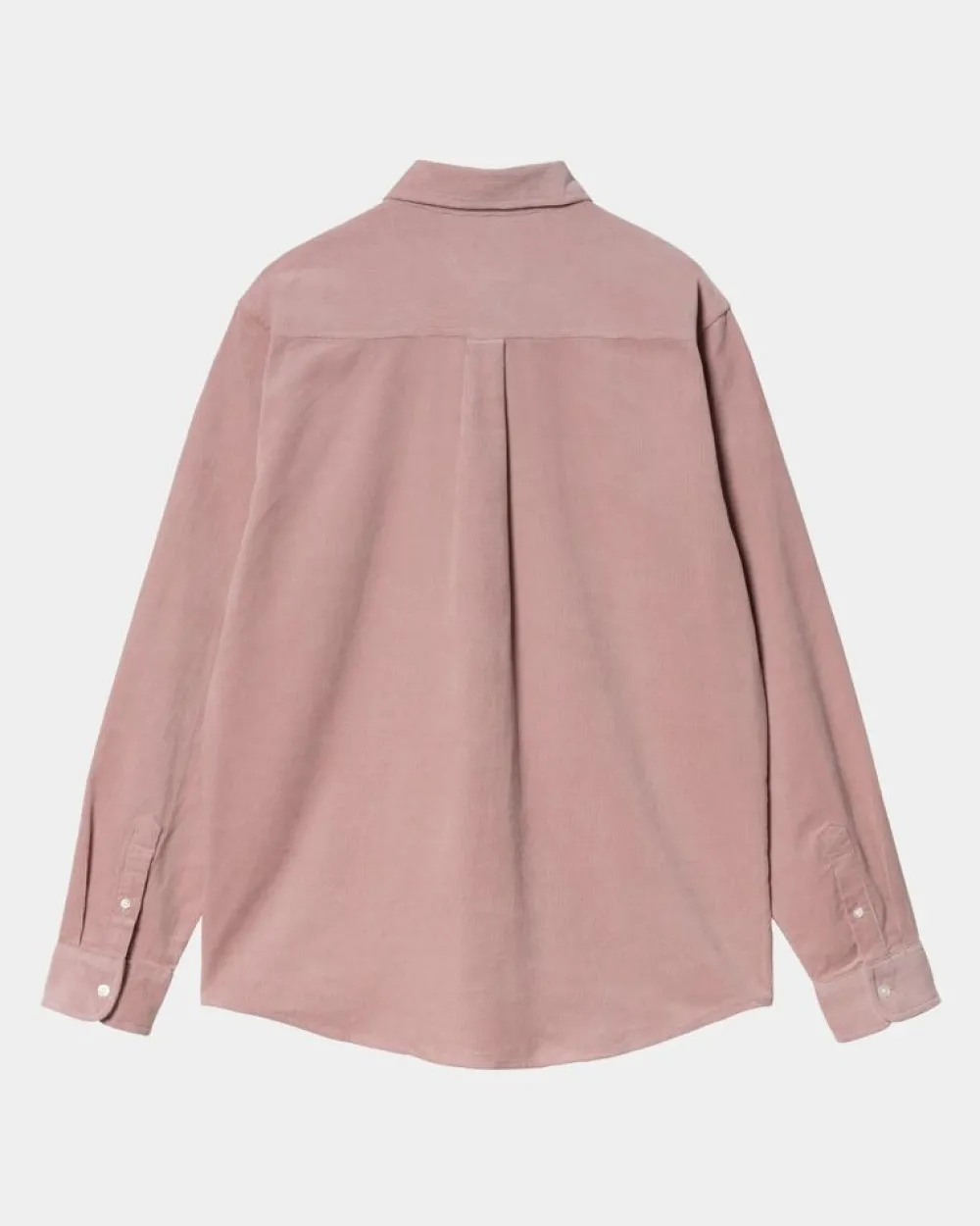 Mænd Carhartt WIP Madison Fine Cord Skjorte | Glassyet Pink / Voks