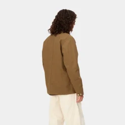 Mænd Carhartt WIP Michigan Chore Coat (Vinter) | Hamilton Brown / Tobak (Stiv)
