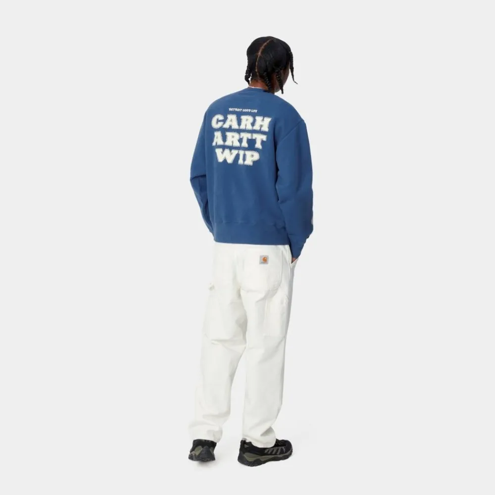 Mænd Carhartt WIP Mist Sweatshirt | Acapulco