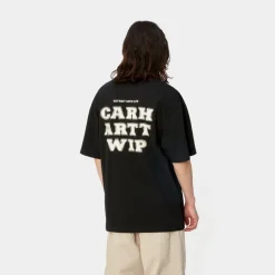 Mænd Carhartt WIP Mist T-Shirt | Sort