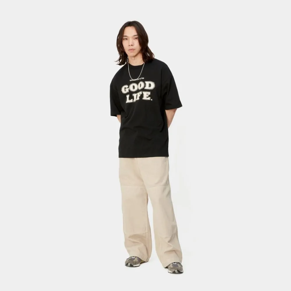 Mænd Carhartt WIP Mist T-Shirt | Sort