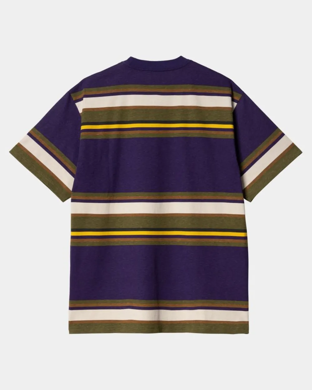 Mænd Carhartt WIP Morcom Stripe T-Shirt | Tyrian