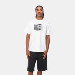 Mænd Carhartt WIP Motor T-Shirt | Hvid