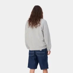 Mænd Carhartt WIP Nelson Sweatshirt | Sonic Solv