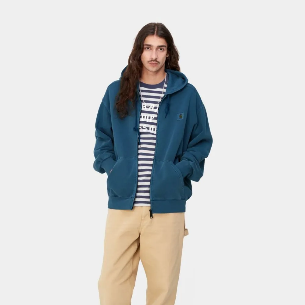 Mænd Carhartt WIP Nelson-Jakke Med Haette | Aeldre